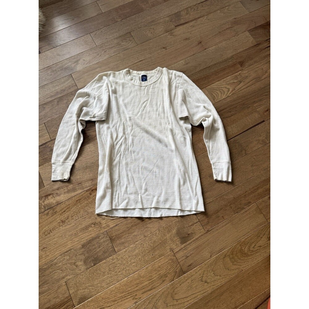 Vintage 90s Y2K High Sierra Navy Blue Waffle Knit Thermal XL Long Sleeve Shirt
